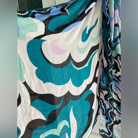 Emilio Pucci Silk Scarf - Picture 5 of 9